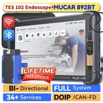 Mucar 892BT Diagnostic OBD2 Scanner All System Tool+usb Snake Endoscope. Fixed Price $499.00.