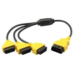 Ollgen 1.6FT/50CM OBD2 Splitter CABLE,3 Way Obd-ii 1.64 Feet, Yellow. Fixed Price $24.18.