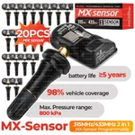 Autel Tpms Mx-sensor 315MHZ & 433MHZ Programmable Universal Rubber Valve. Fixed Price $437.59.