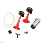 12V 135DB Super Loud Dual Trumpet Air Horn Compressor Kit 4 Car Truck Boat Motor. Fixed Price $29.99.