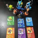 Skylanders Trap Team Lot Of 6 Figures Including Master Snap Shot With Cards. Fixed Price $39.95.