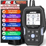 OBD2 Scanner Car Diagnostic Tool Lifetime Free Update All System Fit For Toyota. Fixed Price $89.99.