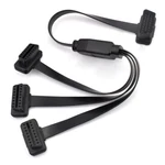50CM Obdii Splitter Cable 3 Way OBD2 All 16 Pins Wired To Female. Fixed Price $18.99.