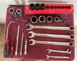 Snap Tools- Lot Of 24 Swivel & Impact Sockets Wrenches Extensions Picks Etc. Fixed Price $149.99.