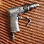 Vtg Mac Tools AD7802 Air Drill, 3/8" Chuck With Key 90 Psi Works Great. Fixed Price $60.00.
