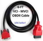 6FT OBD2 Dlc Cable Compatible With Bosch Mastertech Scanner M-vci J2534 New!. Fixed Price $53.99.