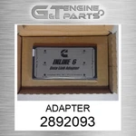 2892093 Adapter Fits Cummins (surplus Open Box). Fixed Price $781.66.