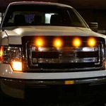 4PCS Led Amber Grille Lighting Kit Universal Fit Truck Suv Svt Raptor Style. Fixed Price $10.00.