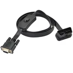 Ollgen 1.5M OBD2 Obdii 16 Pin Male DB9 Serial RS232 / 5FT, Black. Fixed Price $19.36.