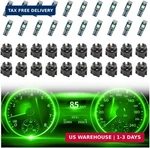 20PCS Car Led Dash Lights - Super Bright Instrument Cluster Bulbs With T5. Fixed Price $11.49.