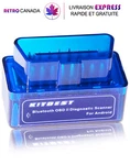 Adaptateur Bluetooth, Outil Diagnostic Scanner Code OBD2 Pour Android. Fixed Price $27.49.