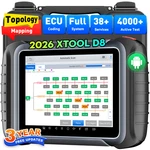 Xtool D8 All System Diagnostic OBD2 Scanner 38+ Service Topology Map Key Program. Fixed Price $449.00.