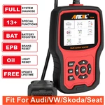Full System Scanner OBD2 Diagnostic Tool Fit For Vw Audi Car Abs Srs Epb Engine. Fixed Price $85.99.