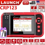 2026 Launch CRP123 Elite Car OBD2 Diagnostic Tools Abs Srs Engine Code Reader Us. Fixed Price $105.00.