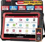 Launch X431 Pros Elite V+ PRO3S+ Bidirectional Car Diagnostic Scanner Too Coding. Fixed Price $649.00.