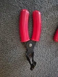 Blue Point YA8955-1 7" Red Rubber Handle Fuel Line Disconnect Snap Pliers Usa. Fixed Price $38.99.