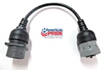 Gray 6 To Black Or Green 8 9 Pin Adapter Cable Zed ELD50 Keeptruckin Garmin. Fixed Price $35.95.