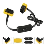 OBD2 Ii 16 Pin Convertor Adapter Cable Diagnostic Scanner With Switch. Fixed Price $15.94.