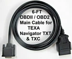 Obdii OBD2 Cable For Texa Navigator Txts Txc Commercial Truck Diagnostic Scanner. Fixed Price $71.99.