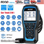 Fcar F506 Pro Heavy Duty Diesel Truck Code Reader OBD2 Scanner Oil Dpf Reset Usa. Fixed Price $259.00.