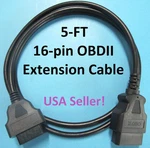 New 5-FT Extension Cable Snap-on DA-4 MT2500-46 & DL-16 Obd-ii OBD2 Adapter. Fixed Price $19.99.