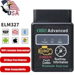 Bluetooth OBD2 Obdii Car Diagnostic Scanner Auto Fault Code Reader Tool ELM327. Fixed Price $9.36.