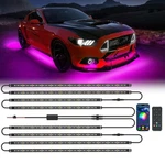 8PCS Aluminum Car Underglow Light Strips Rgbw Led Exterior Underbody Bar. Fixed Price $87.03.