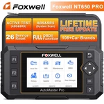 Foxwell NT650 Pro Bidirectional Abs Srs Car OBD2 Scanner Diagnostic Oil Epb Bms. Fixed Price $196.99.